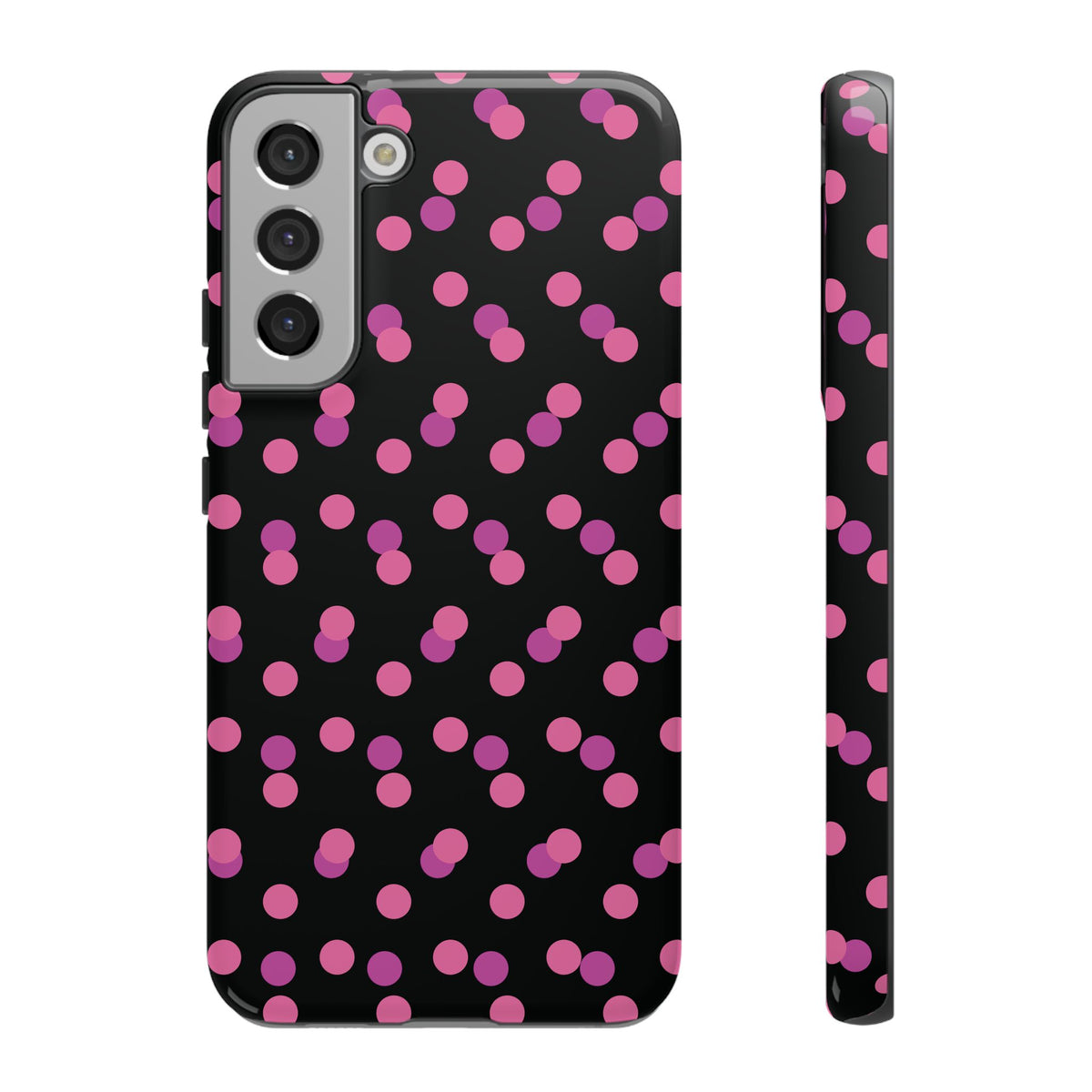 Pink Confetti Dot Phone Case | Tough Phone Case