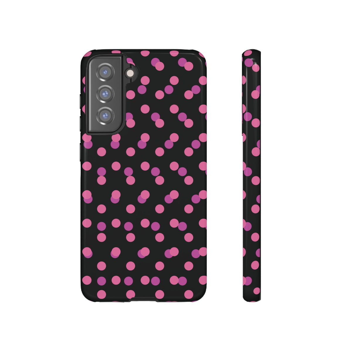Pink Confetti Dot Phone Case | Tough Phone Case