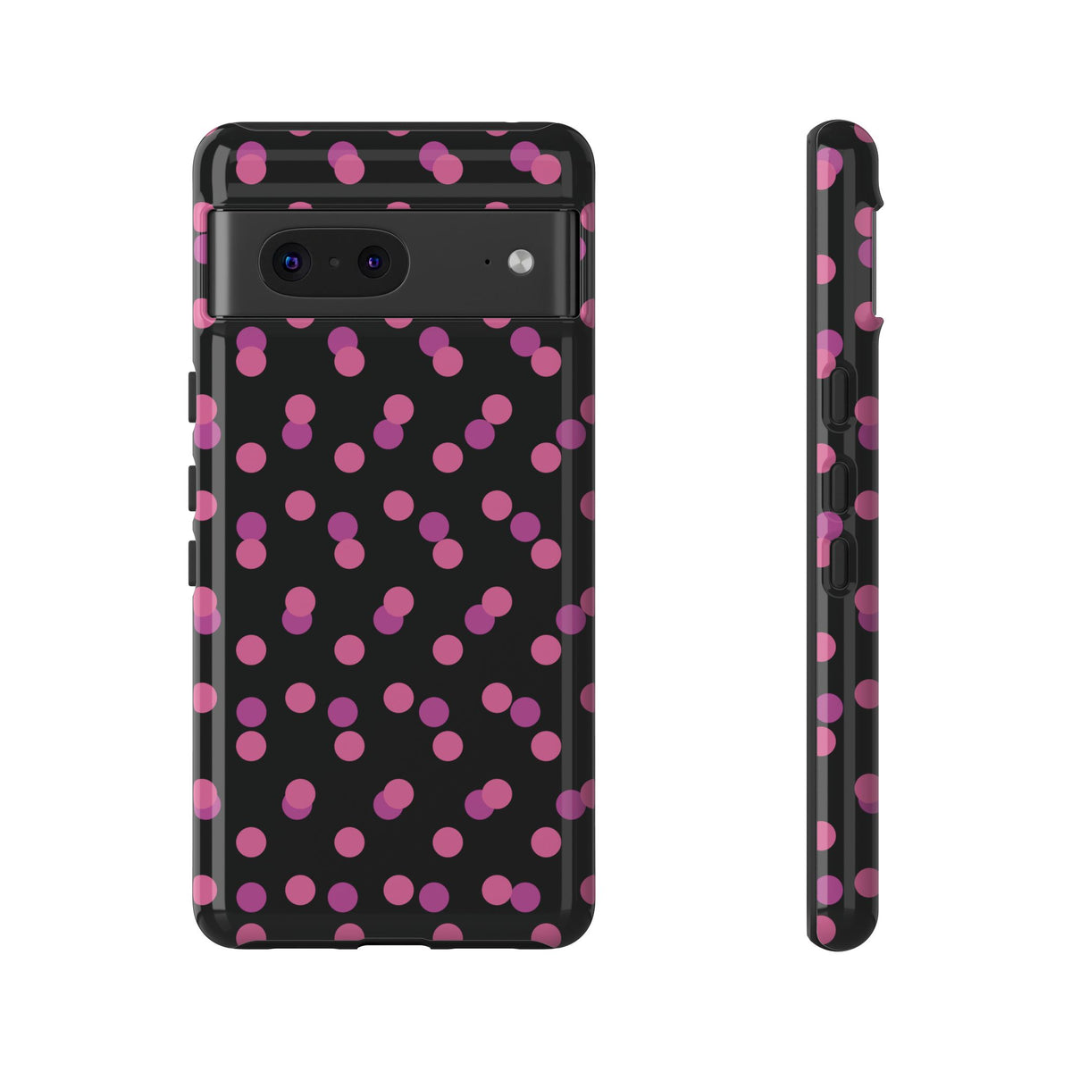 Pink Confetti Dot Phone Case | Tough Phone Case