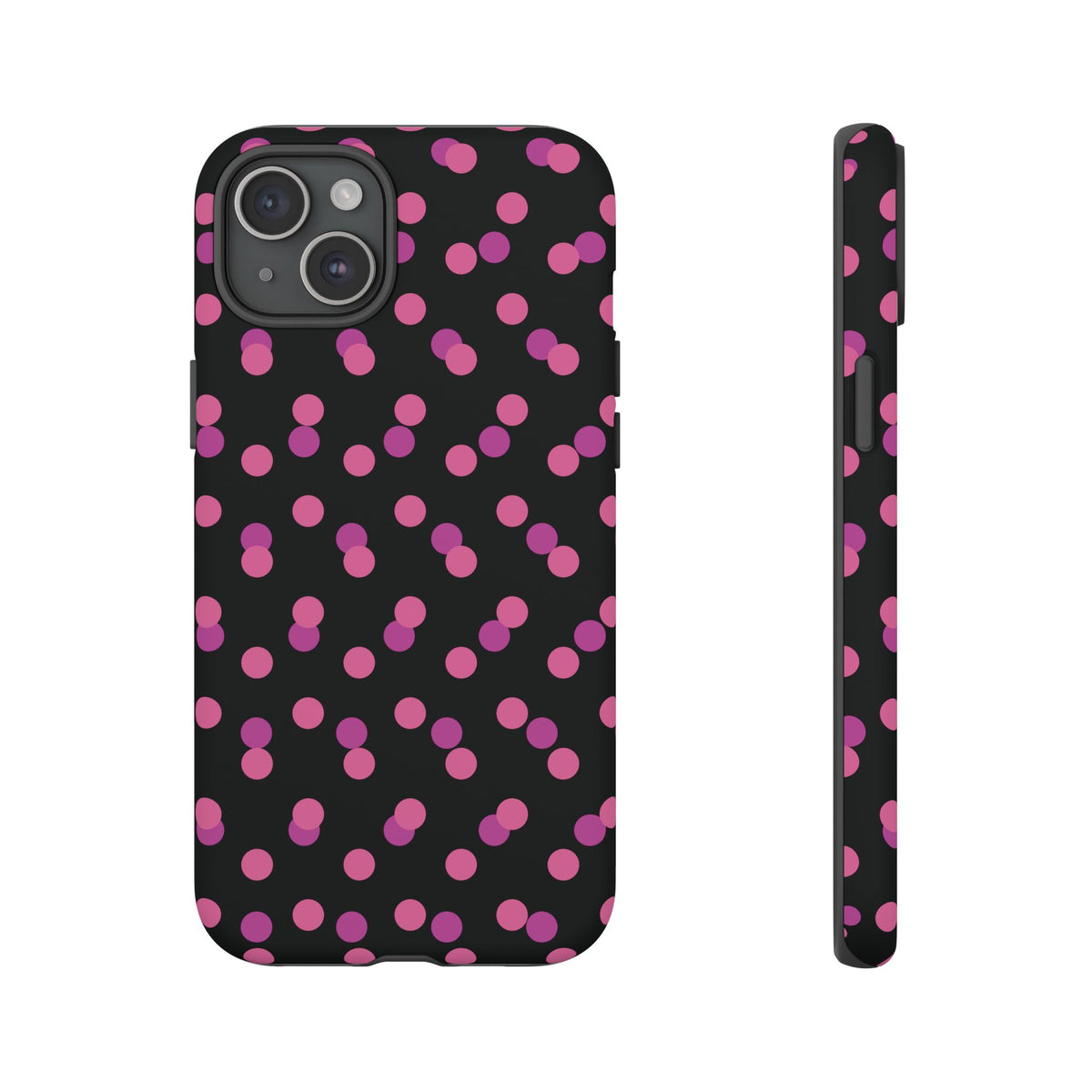 Pink Confetti Dot Phone Case | Tough Phone Case