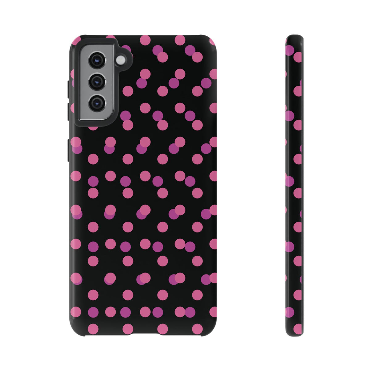 Pink Confetti Dot Phone Case | Tough Phone Case