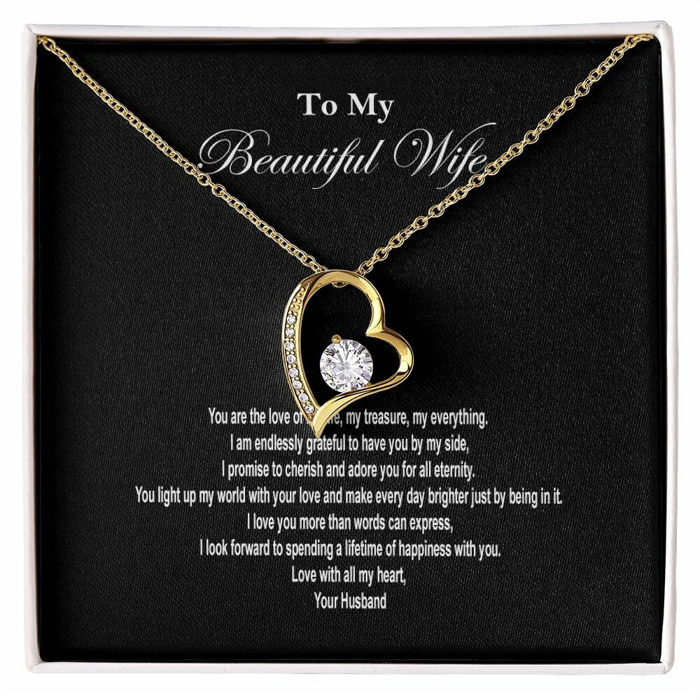 Beautiful Wife Forever Love Necklace
