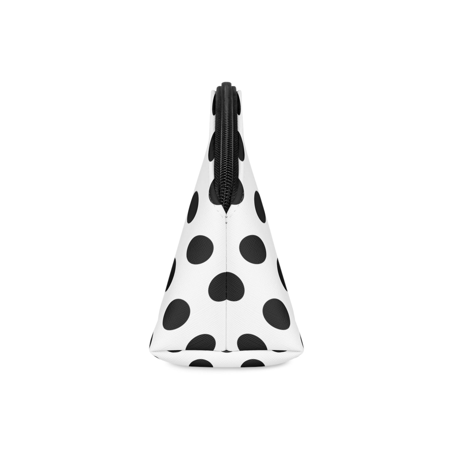 Black Polka dot Makeup Bag
