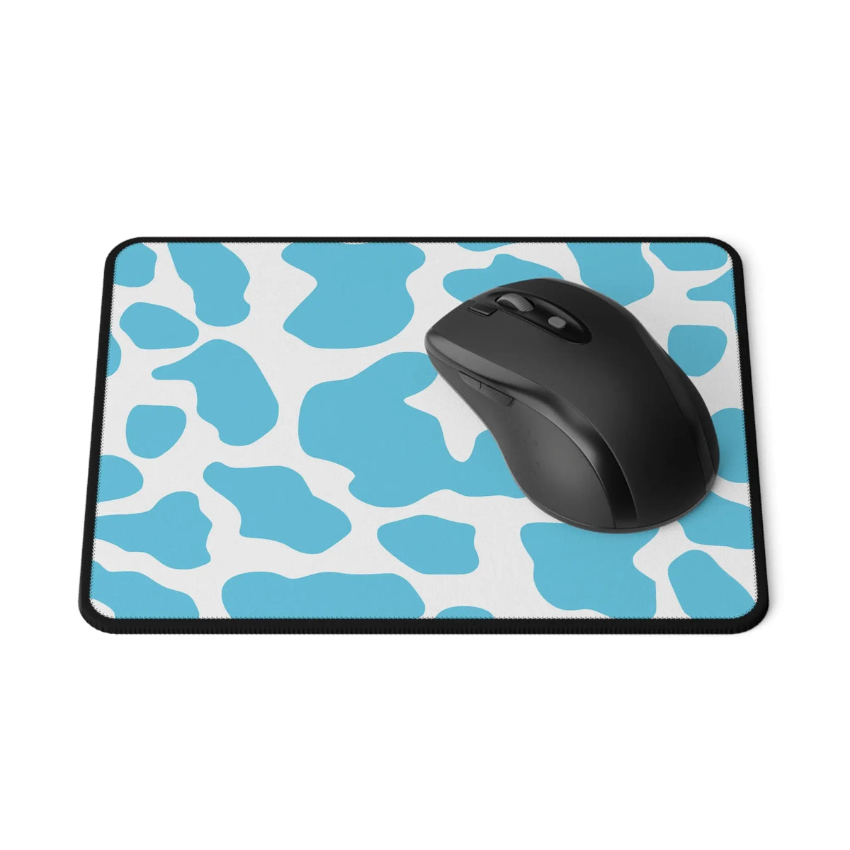 Blue Cow Print Non-Slip Gaming Mouse Pad - 9.5’’ × 8’’ - Home Decor