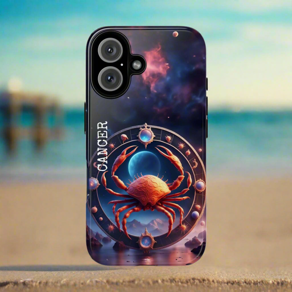 Cancer Horoscope Tough Phone Case for iPhone Google Samsung