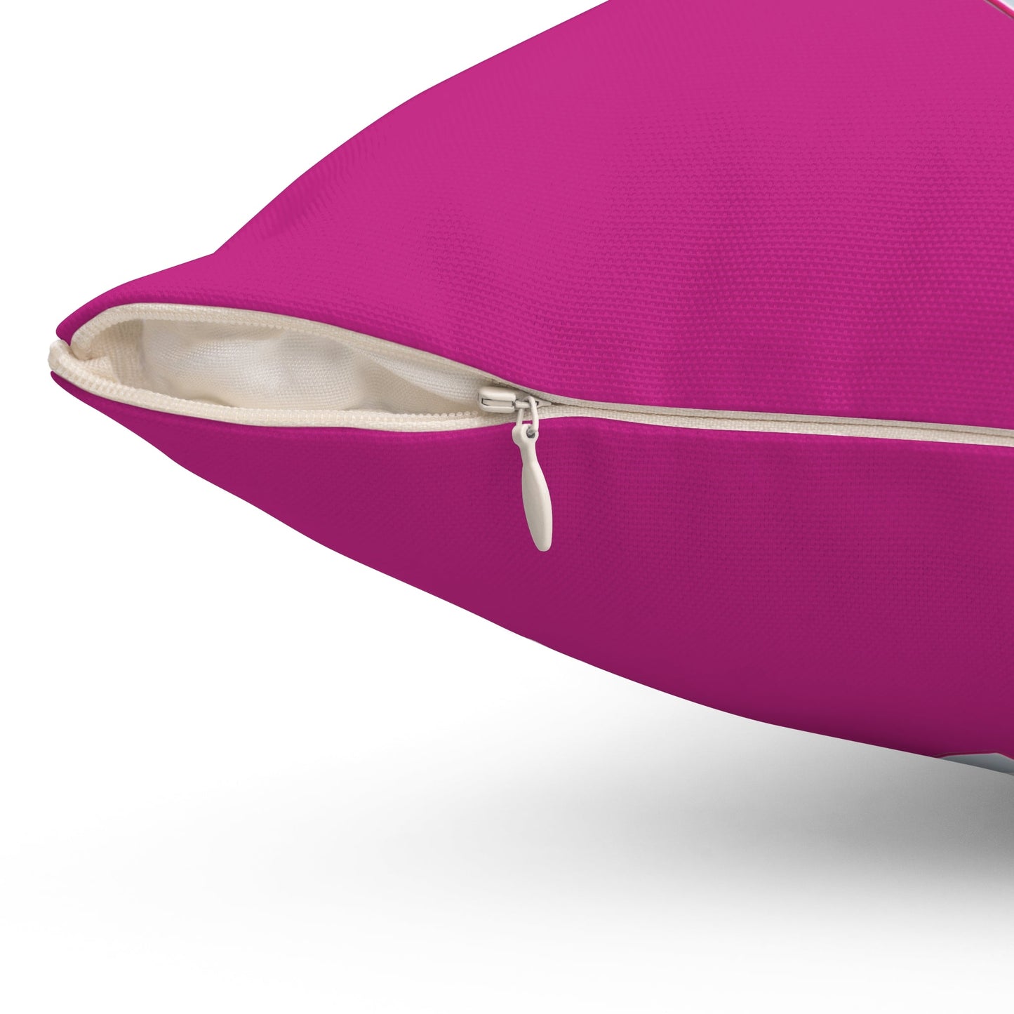 Love Heart Square Throw Pillow