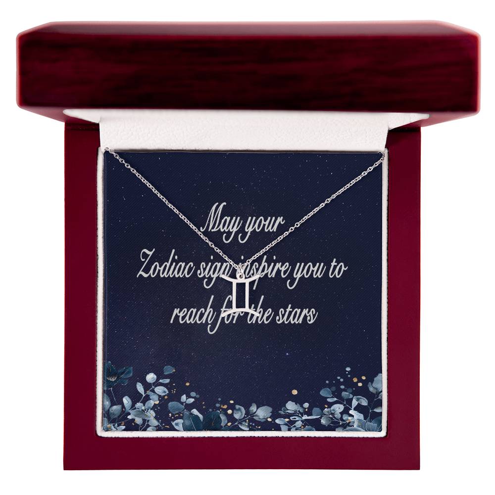 Special Custom Zodiac Necklace Choose your Zodiac Sign