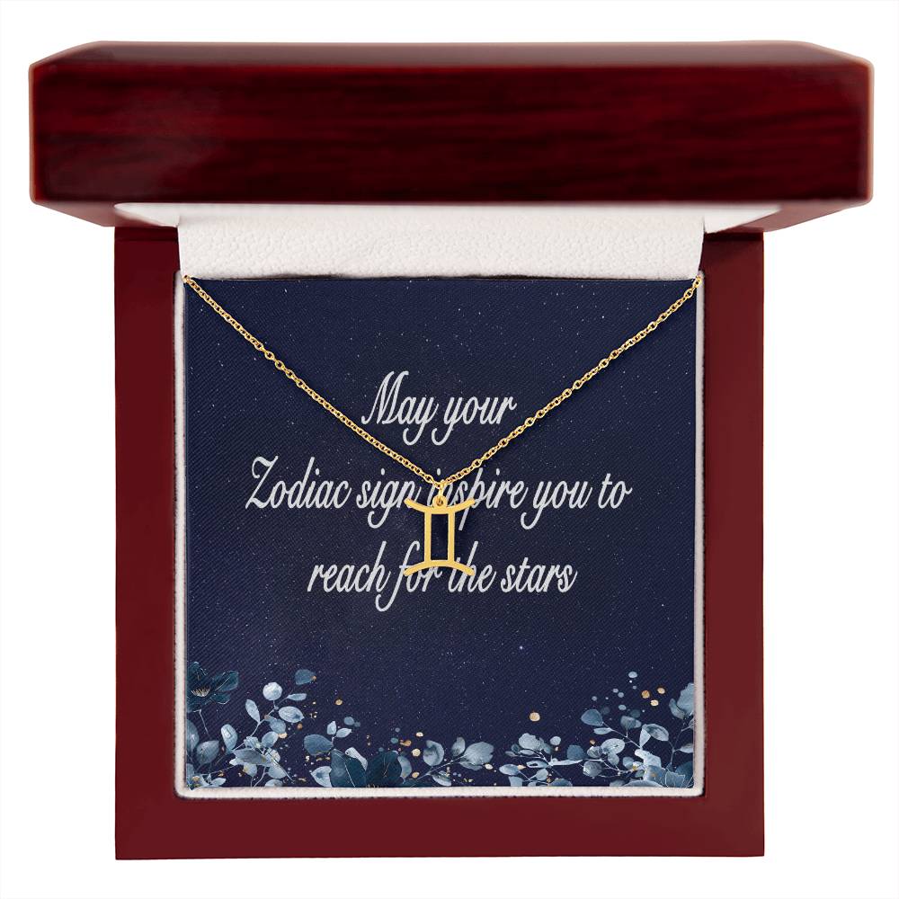 Special Custom Zodiac Necklace Choose your Zodiac Sign