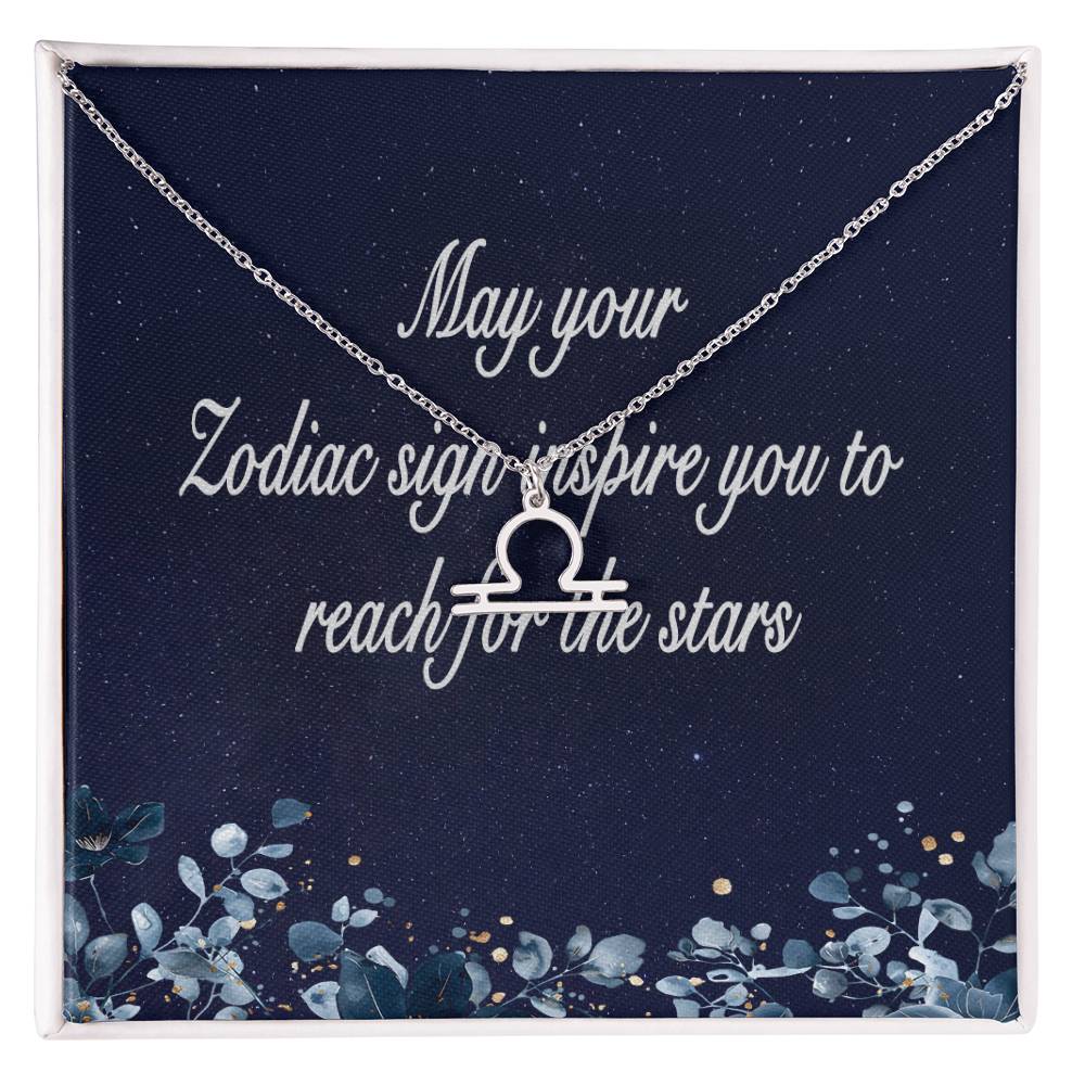 Special Custom Zodiac Necklace Choose your Zodiac Sign