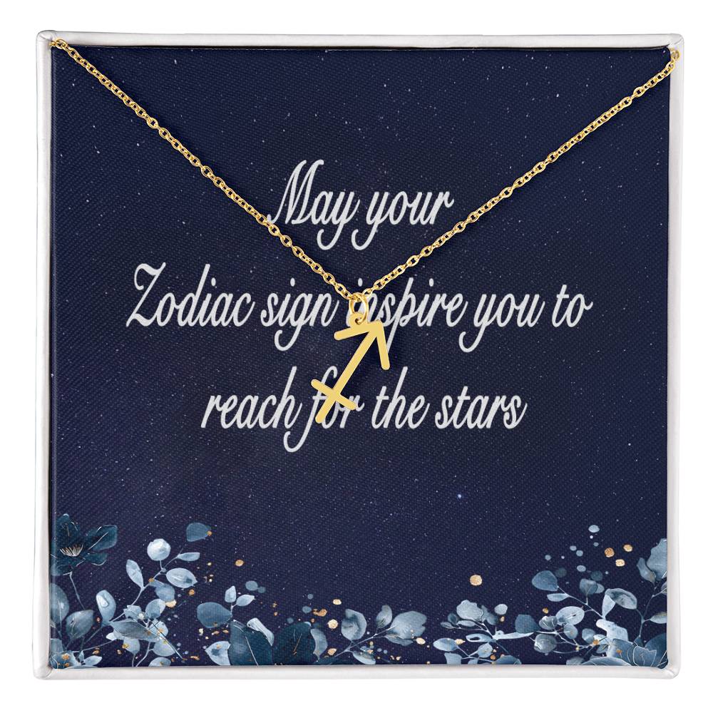 Special Custom Zodiac Necklace Choose your Zodiac Sign