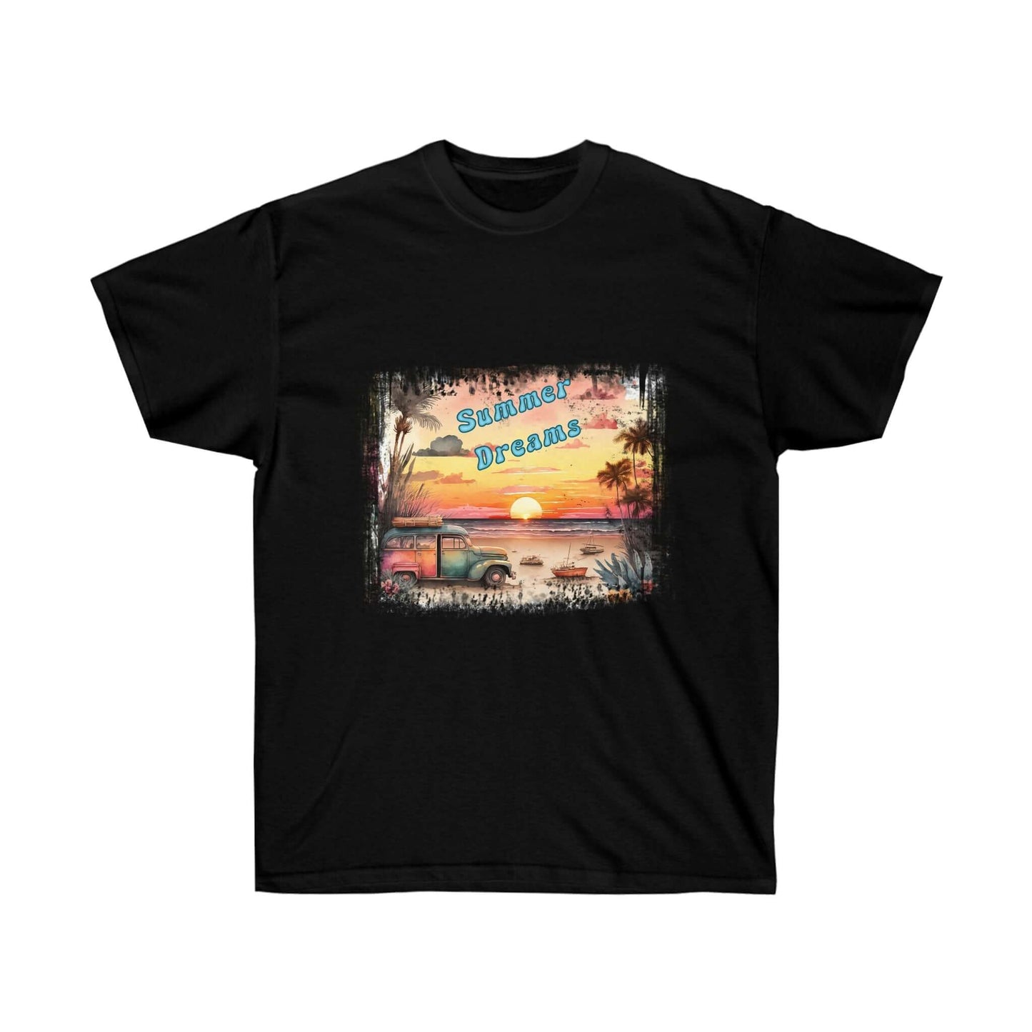 Unisex Beach Sunset Ultra Cotton Tee