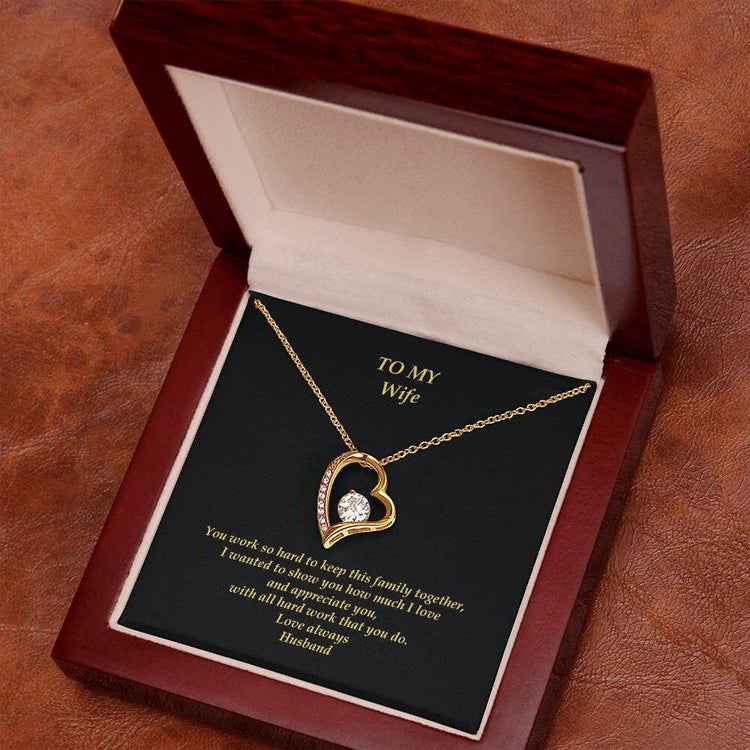 Custom Made Necklace Jewelry Collection with message card insert great for gifts to Soulmate, Wife, Girlfriend or Daughter