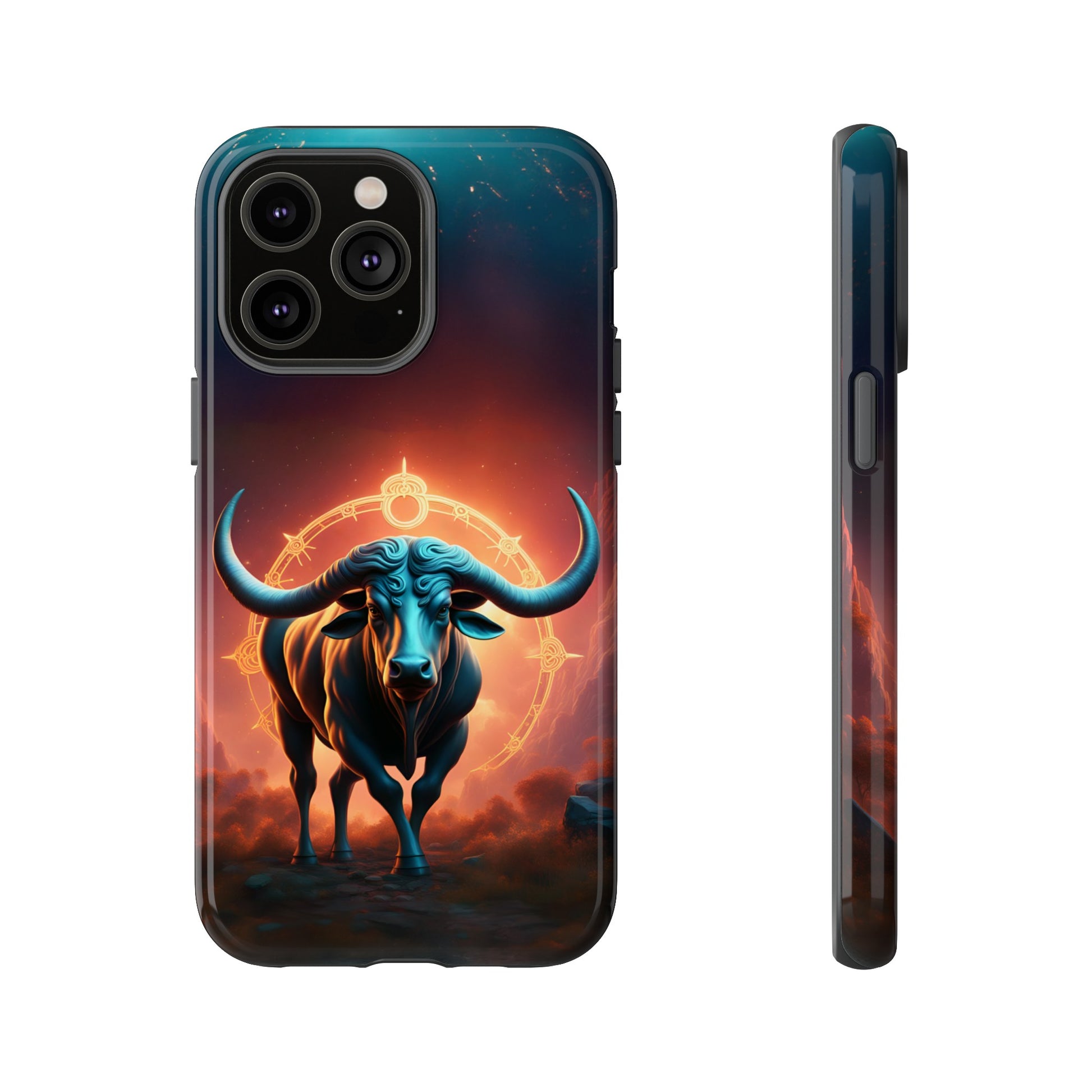 Taurus Bull Astrology Horoscope Tough Phone Case, Phone Case, JSCHAFFA.com