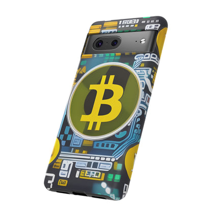 Bitcoin phone case iPhone Samsung Google, Phone Case, JSCHAFFA.com