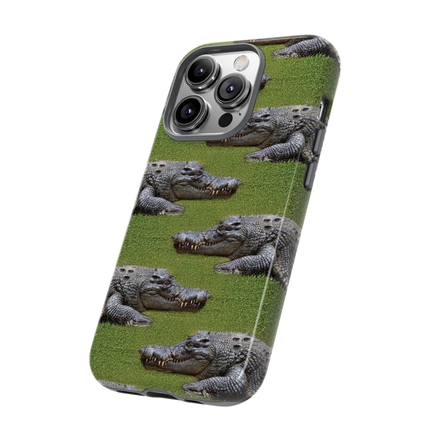 Crocodile Tough Phone Case Cover - Durable Protection with Reptile Style, Phone Case, JSCHAFFA.com