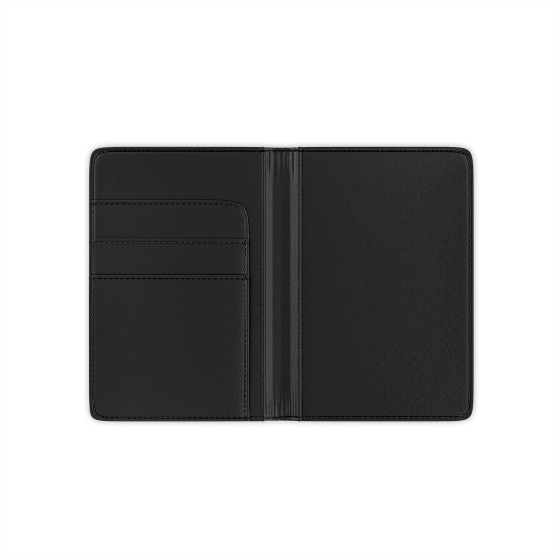 Black Dad Passport Cover Holder JSCHAFFA.com