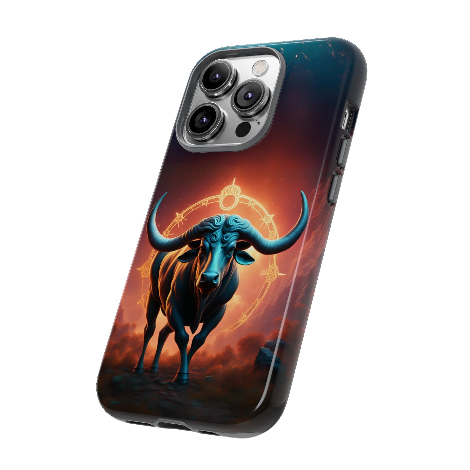 Taurus Bull Astrology Horoscope Tough Phone Case, Phone Case, JSCHAFFA.com