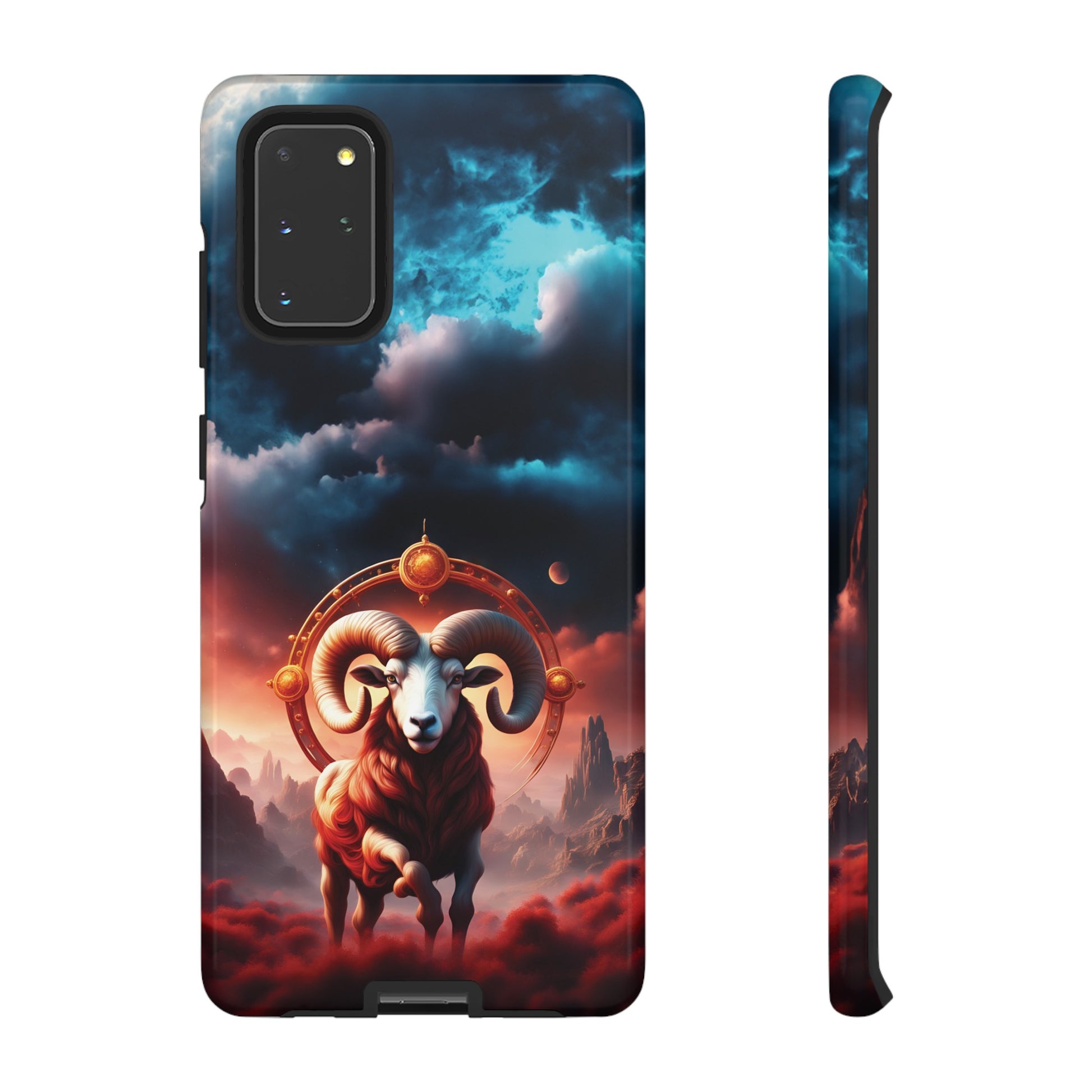 Aries Horoscope Astrology Tough Case for iPhone Samsung Galaxy and Google Pixel Phones, Phone Case, JSCHAFFA.com