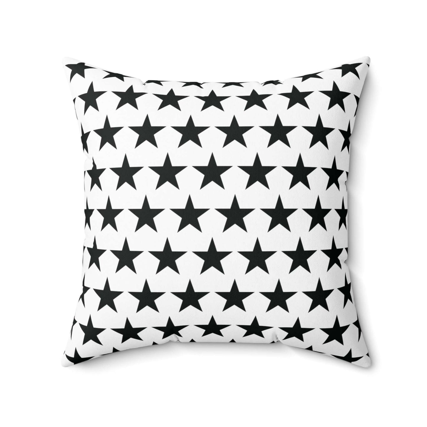 Black Star Movie Kids  Square Throw Pillow, Decorative Cushion for All Seasons, Available in Four Sizes - JSCHAFFA