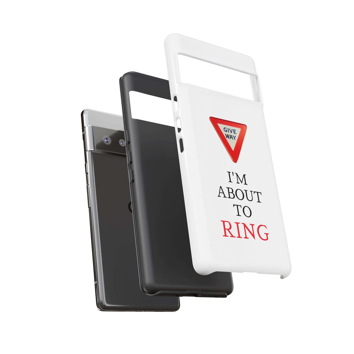 Give Way Tough Case Cover for iPhone Google and Samsung phones