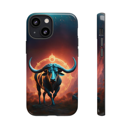 Taurus Bull Astrology Horoscope Tough Phone Case, Phone Case, JSCHAFFA.com