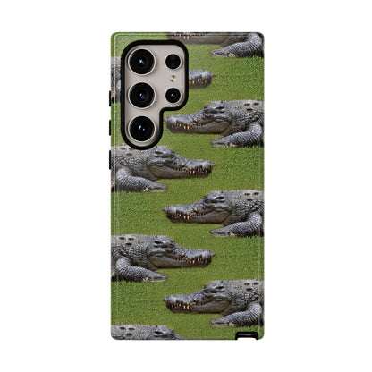 Crocodile Tough Phone Case Cover - Durable Protection with Reptile Style