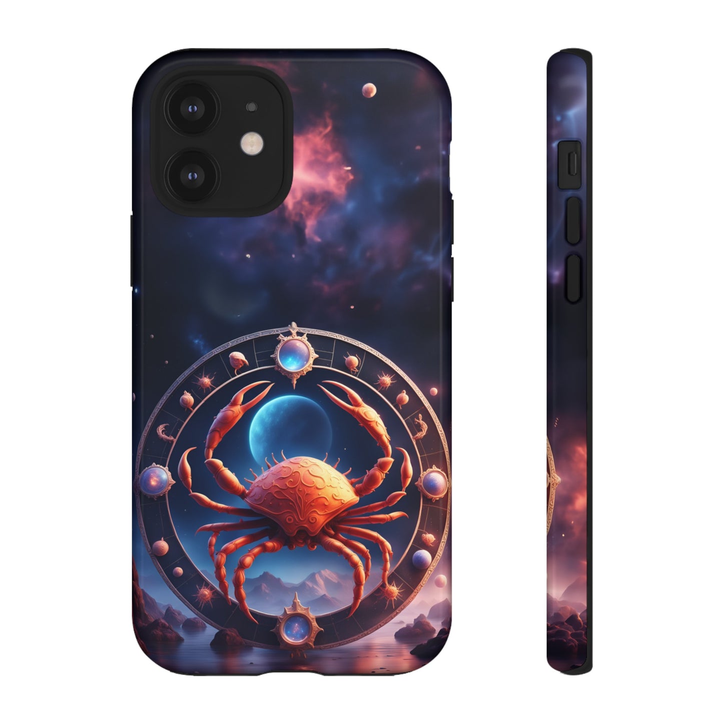 Cancer Horoscope Tough Phone Case for iPhone Google Samsung, Phone Case, JSCHAFFA.com