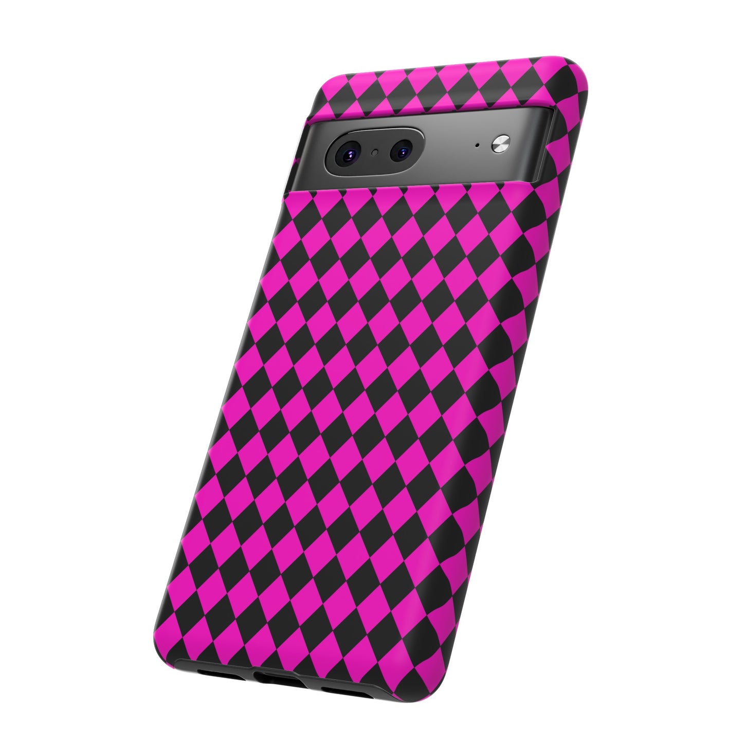 Pink Black Dimond Tough phone Case Cover | iPhone | Google | Samsung, Phone Case, JSCHAFFA.com