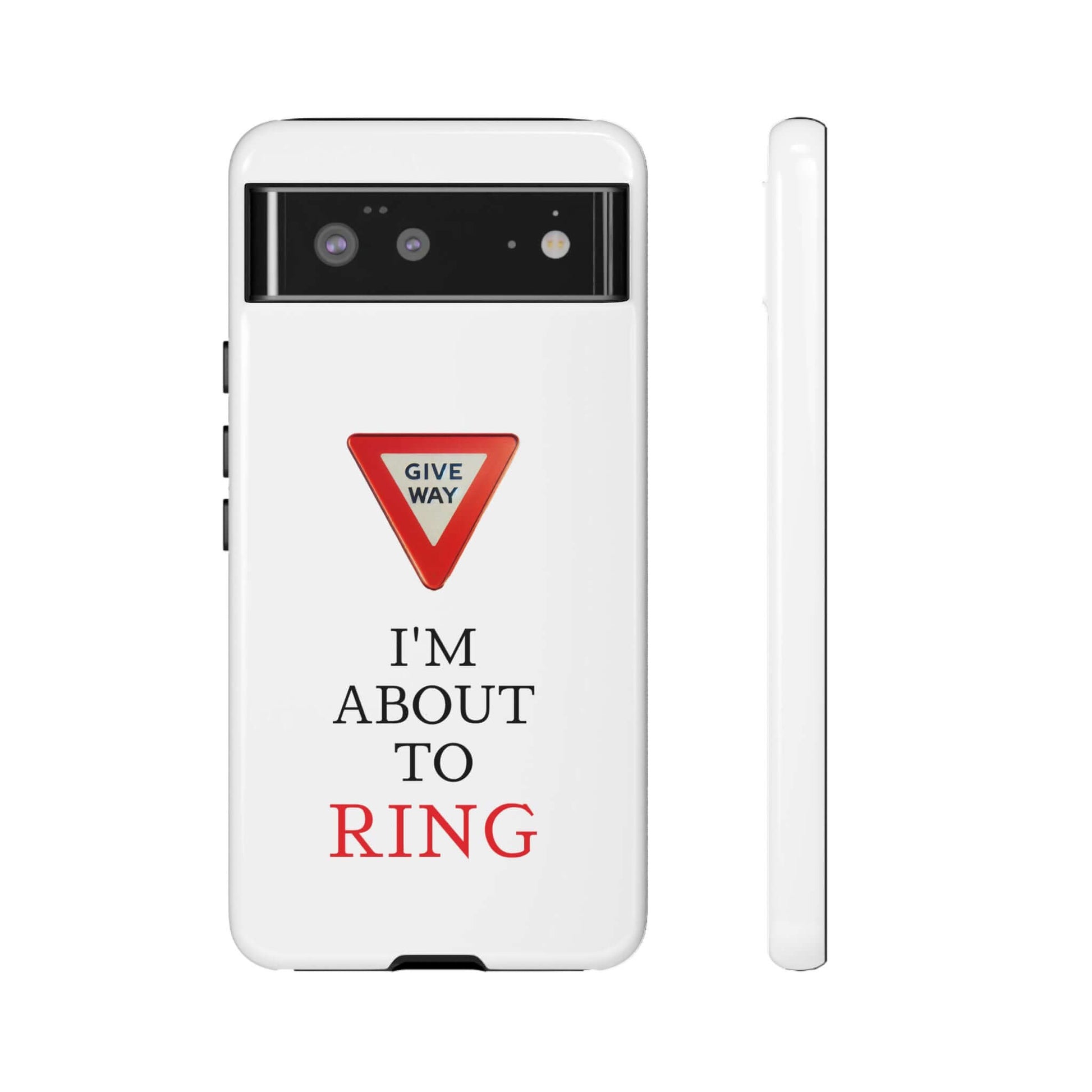 Give Way Tough Case Cover for iPhone Google and Samsung phones