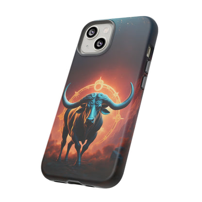 Taurus Bull Astrology Horoscope Tough Phone Case, Phone Case, JSCHAFFA.com