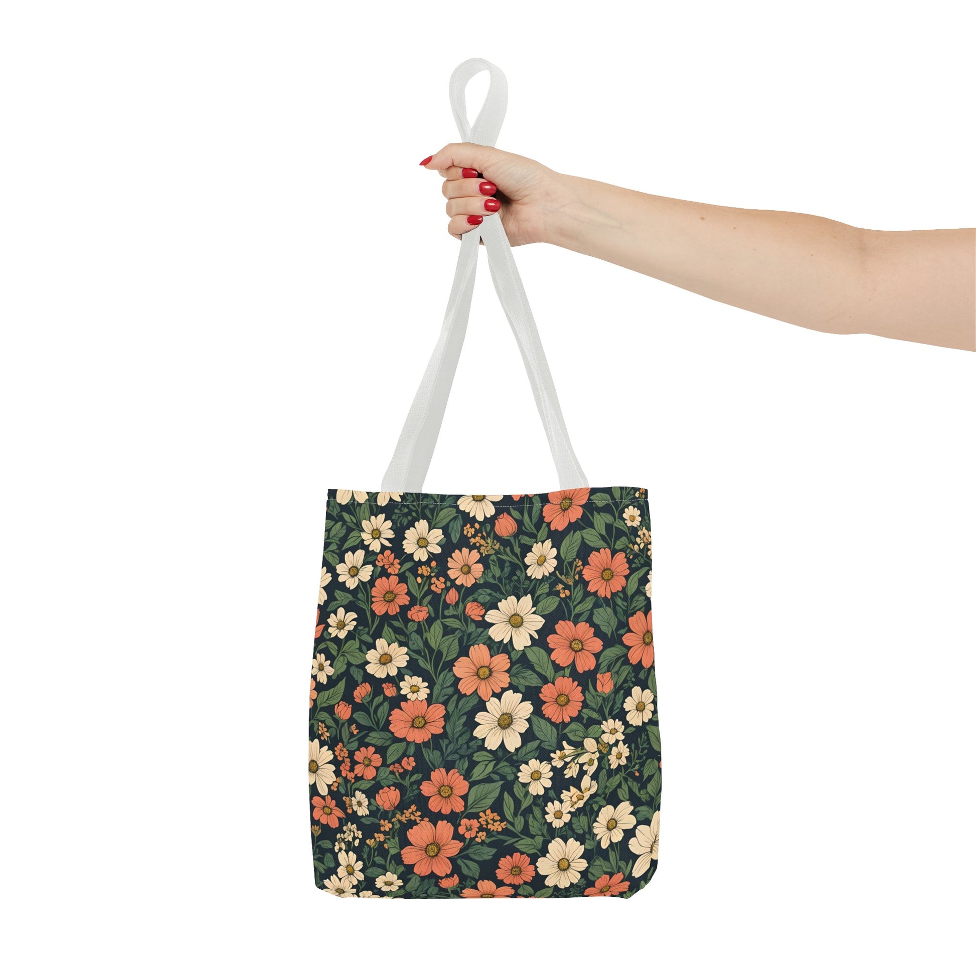 Tote Bag Floral Design Shopping Carry Travel Bay Bags JSCHAFFA.com