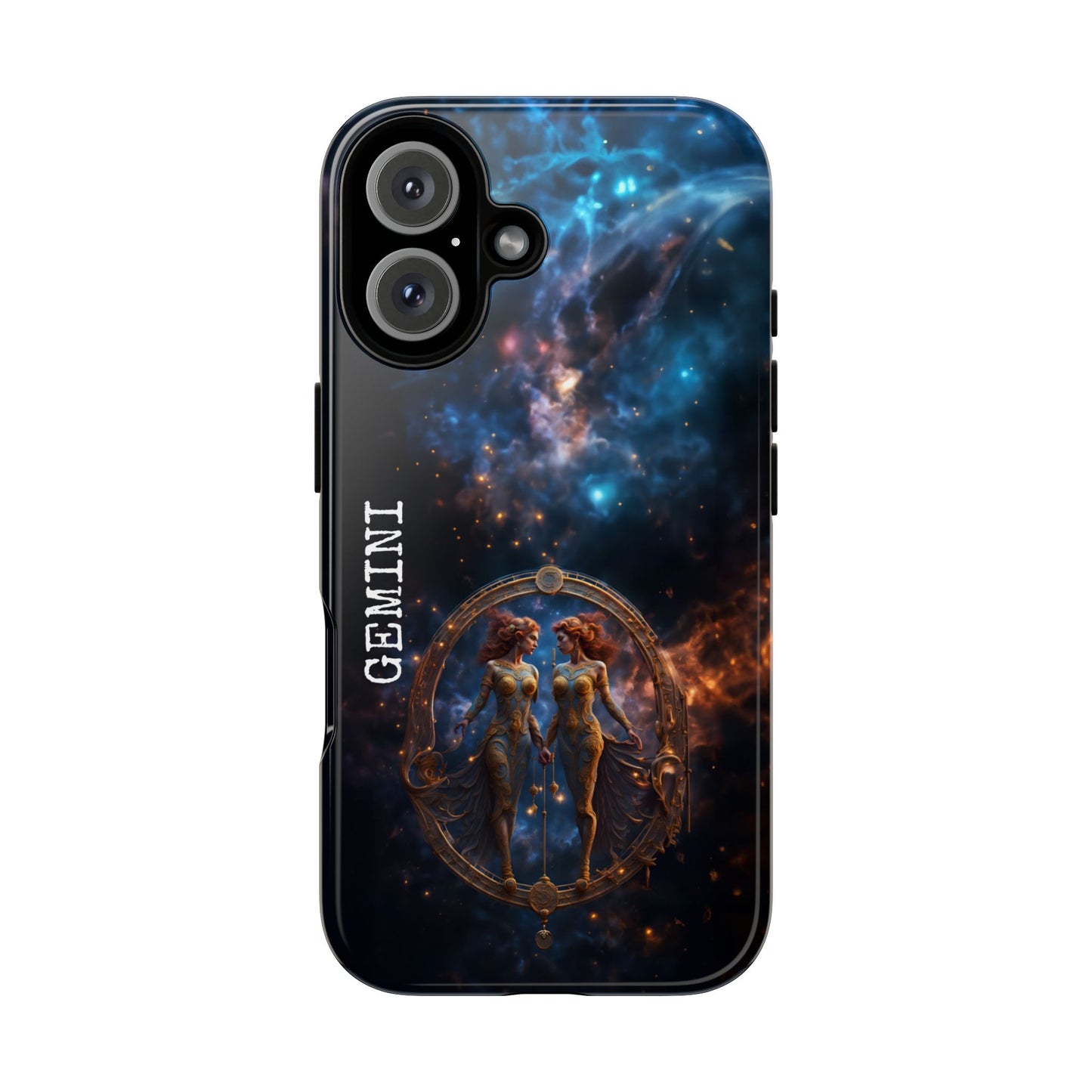 Gemini Horoscope Astrology Tough Case for iPhone Samsung Galaxy and Google Pixel Phone