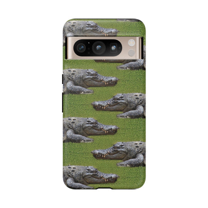 Crocodile Tough Phone Case Cover - Durable Protection with Reptile Style, Phone Case, JSCHAFFA.com