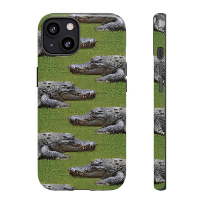 Crocodile Tough Phone Case Cover - Durable Protection with Reptile Style, Phone Case, JSCHAFFA.com