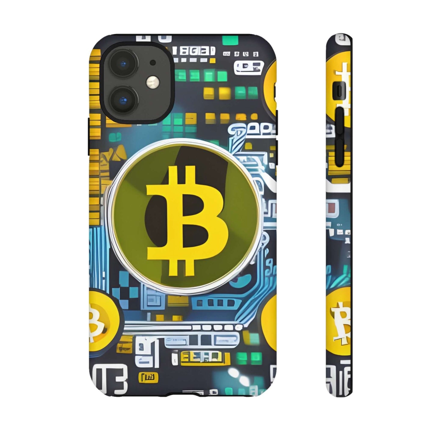 Bitcoin phone case iPhone Samsung Google, Phone Case, JSCHAFFA.com