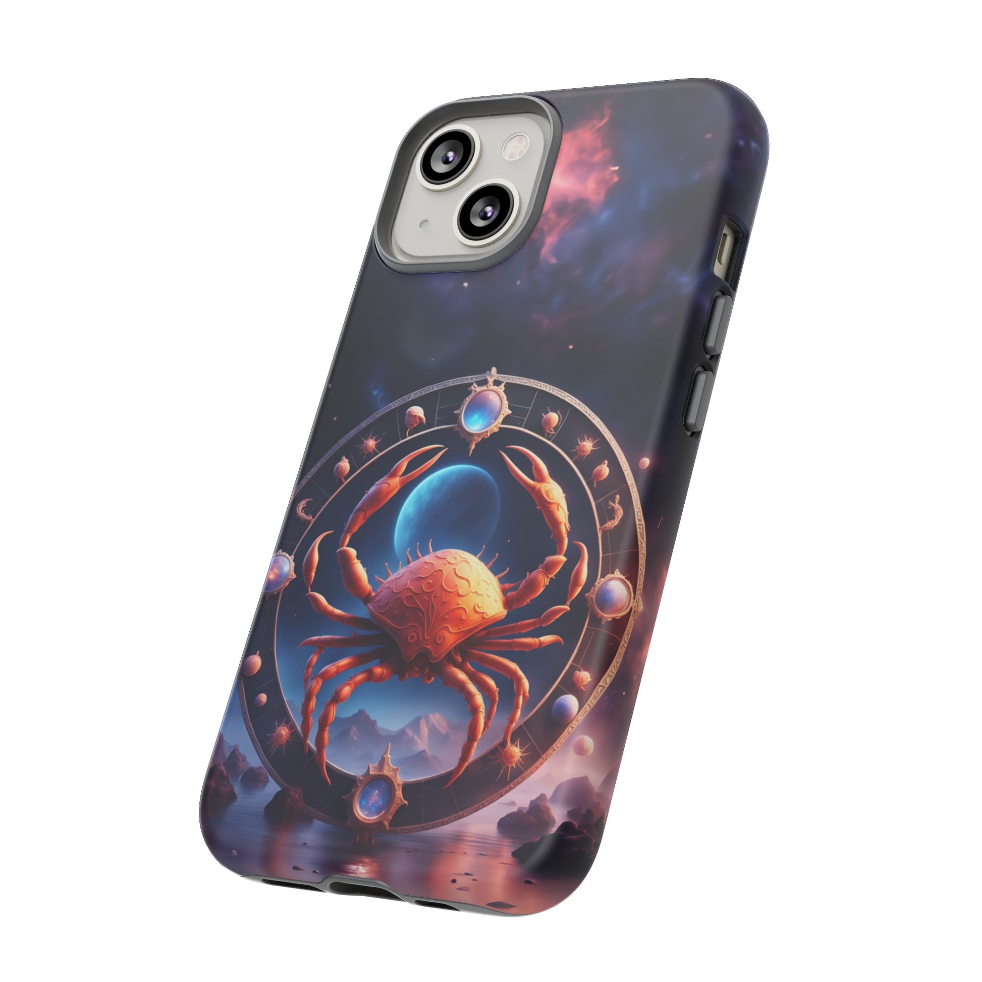 Cancer Horoscope Tough Phone Case for iPhone Google Samsung, Phone Case, JSCHAFFA.com