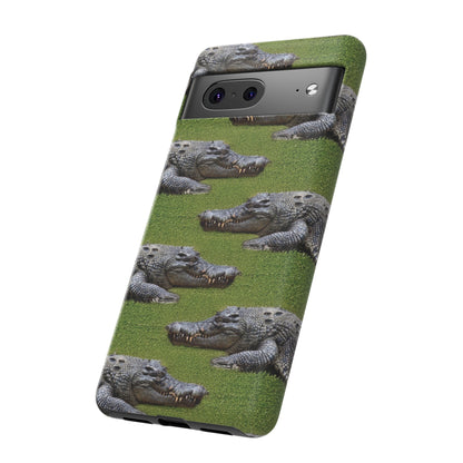 Crocodile Tough Phone Case Cover - Durable Protection with Reptile Style, Phone Case, JSCHAFFA.com