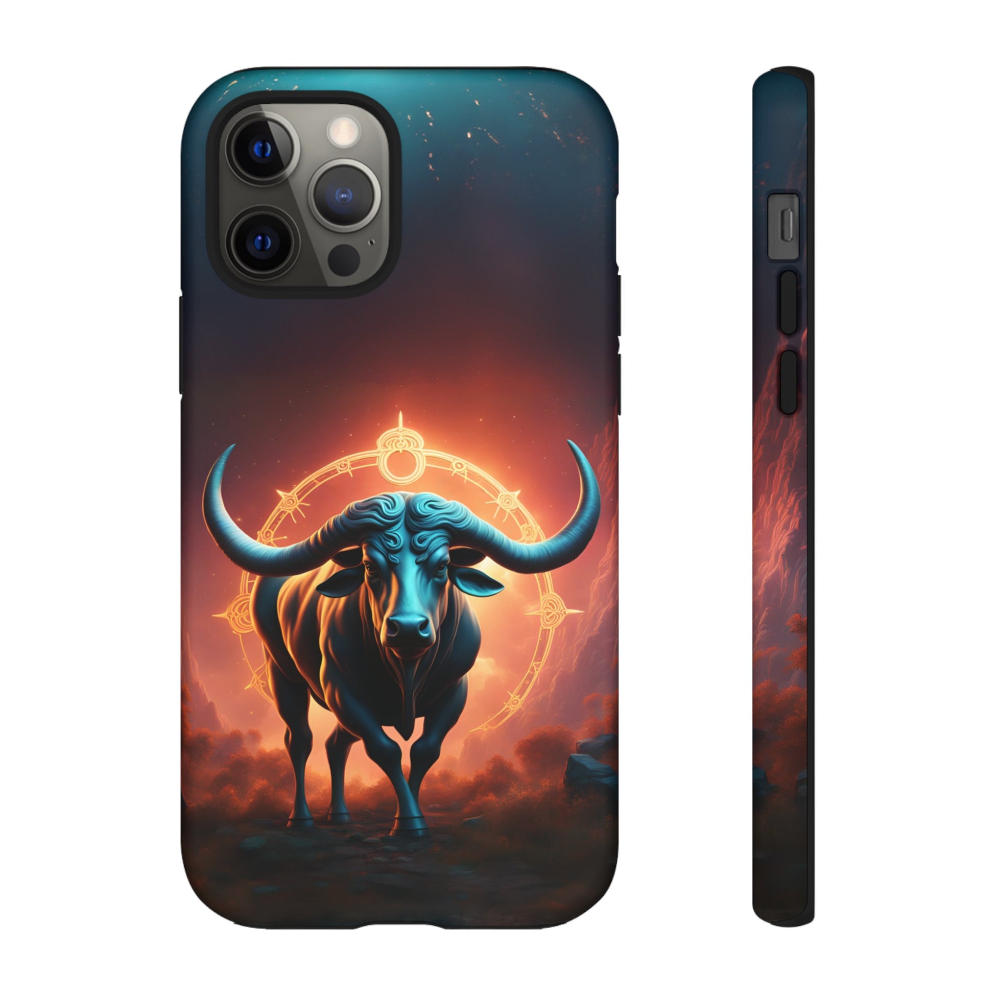 Taurus Bull Astrology Horoscope Tough Phone Case, Phone Case, JSCHAFFA.com