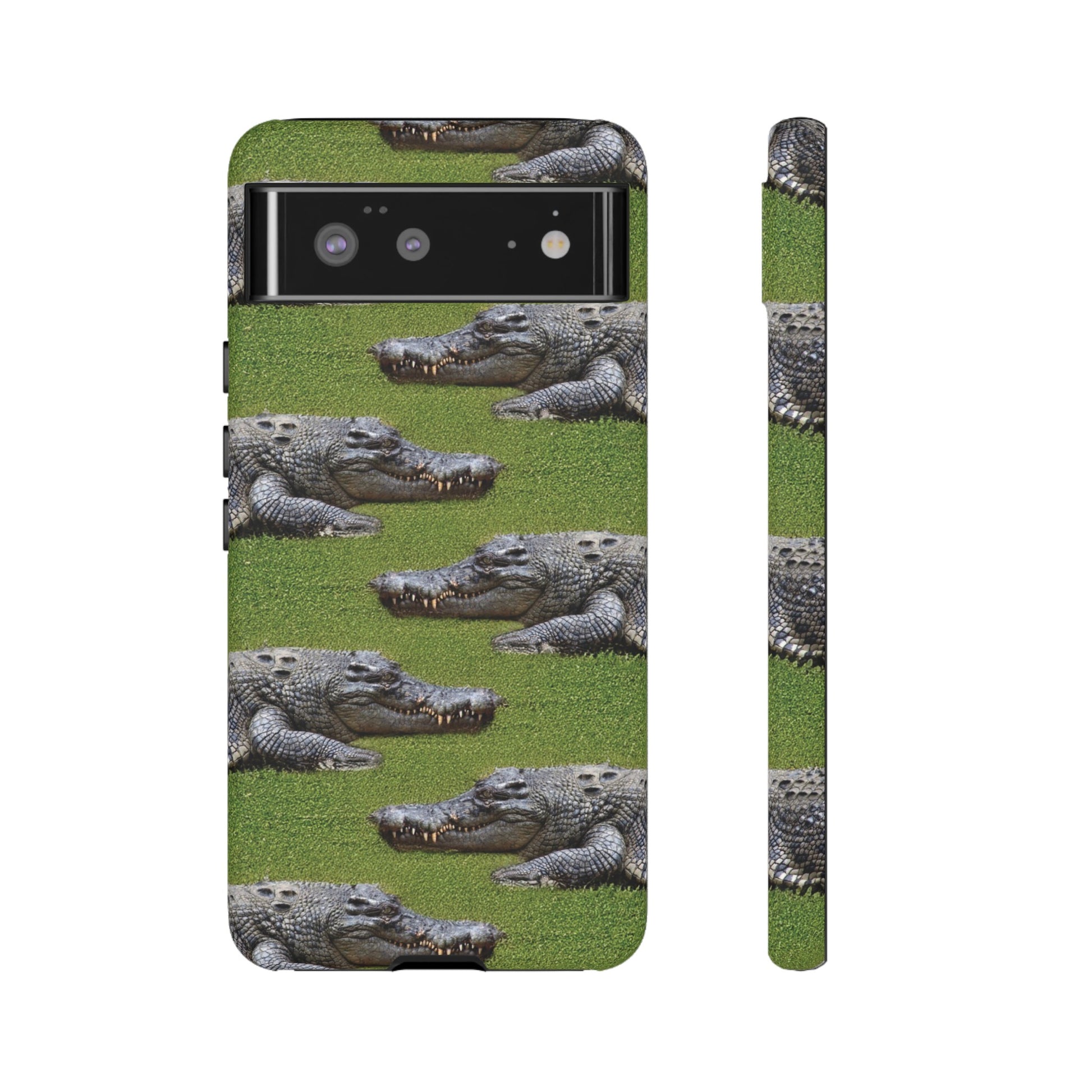 Crocodile Tough Phone Case Cover - Durable Protection with Reptile Style, Phone Case, JSCHAFFA.com