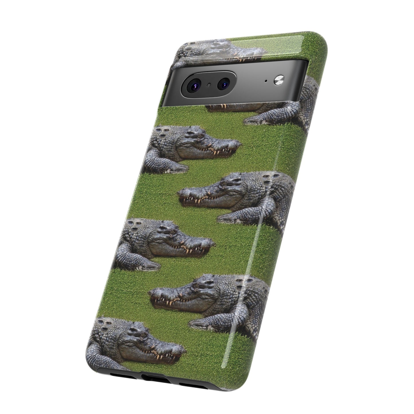 Crocodile Tough Phone Case Cover - Durable Protection with Reptile Style, Phone Case, JSCHAFFA.com