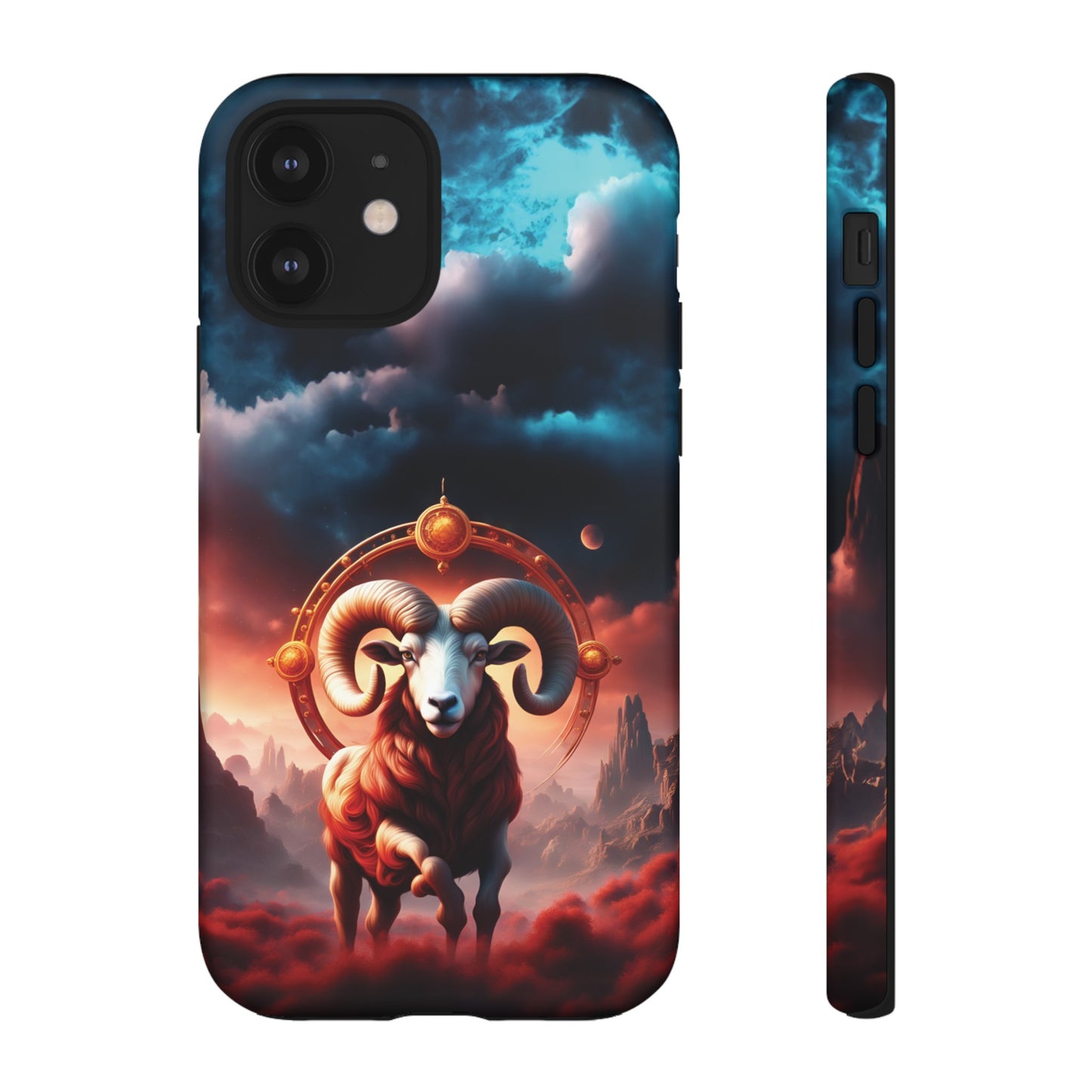 Aries Horoscope Astrology Tough Case for iPhone Samsung Galaxy and Google Pixel Phones, Phone Case, JSCHAFFA.com