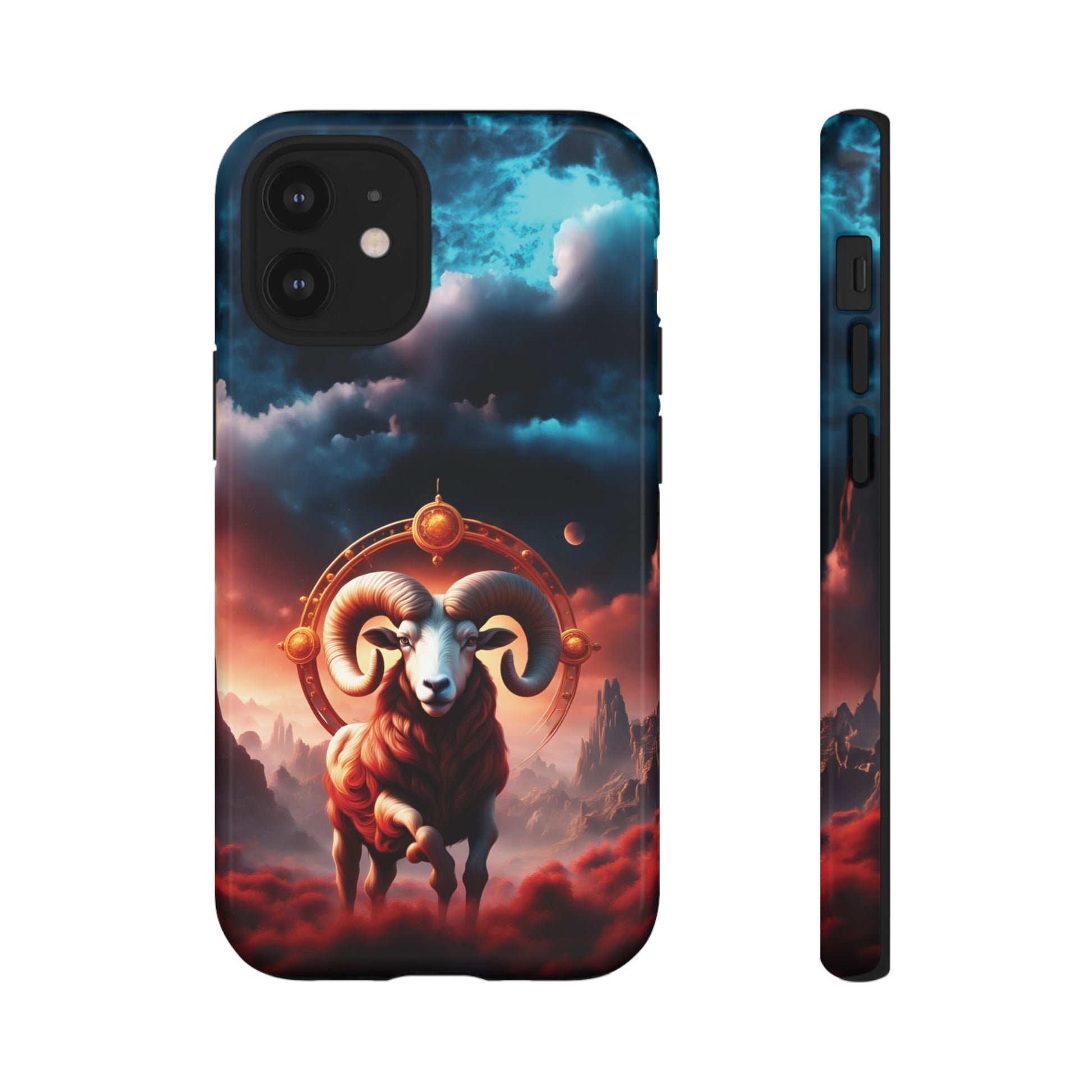 Aries Horoscope Astrology Tough Case for iPhone Samsung Galaxy and Google Pixel Phones, Phone Case, JSCHAFFA.com