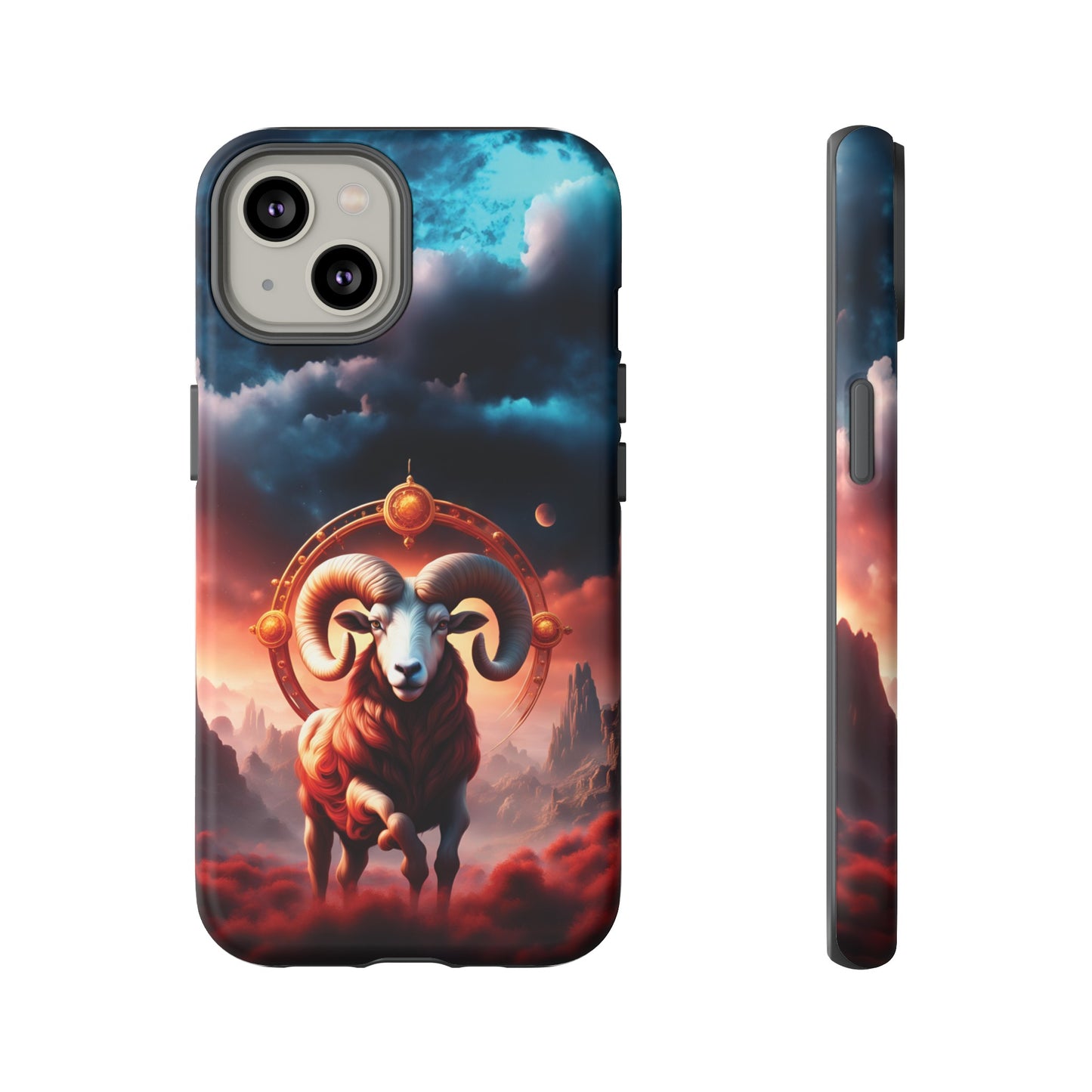 Aries Horoscope Astrology Tough Case for iPhone Samsung Galaxy and Google Pixel Phones, Phone Case, JSCHAFFA.com