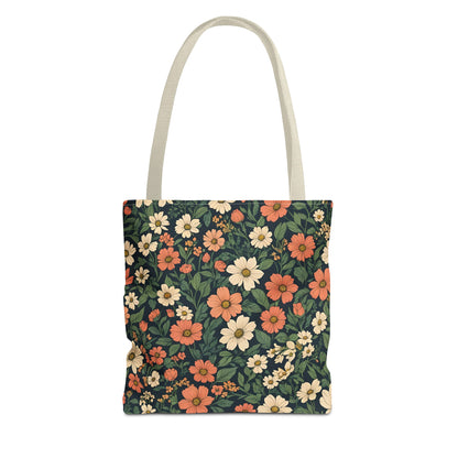 Tote Bag Floral Design Shopping Carry Travel Bay Bags JSCHAFFA.com