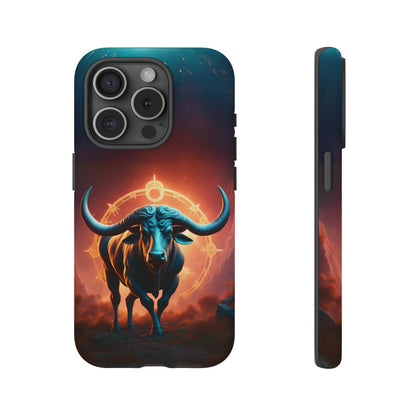 Taurus Bull Astrology Horoscope Tough Phone Case, Phone Case, JSCHAFFA.com