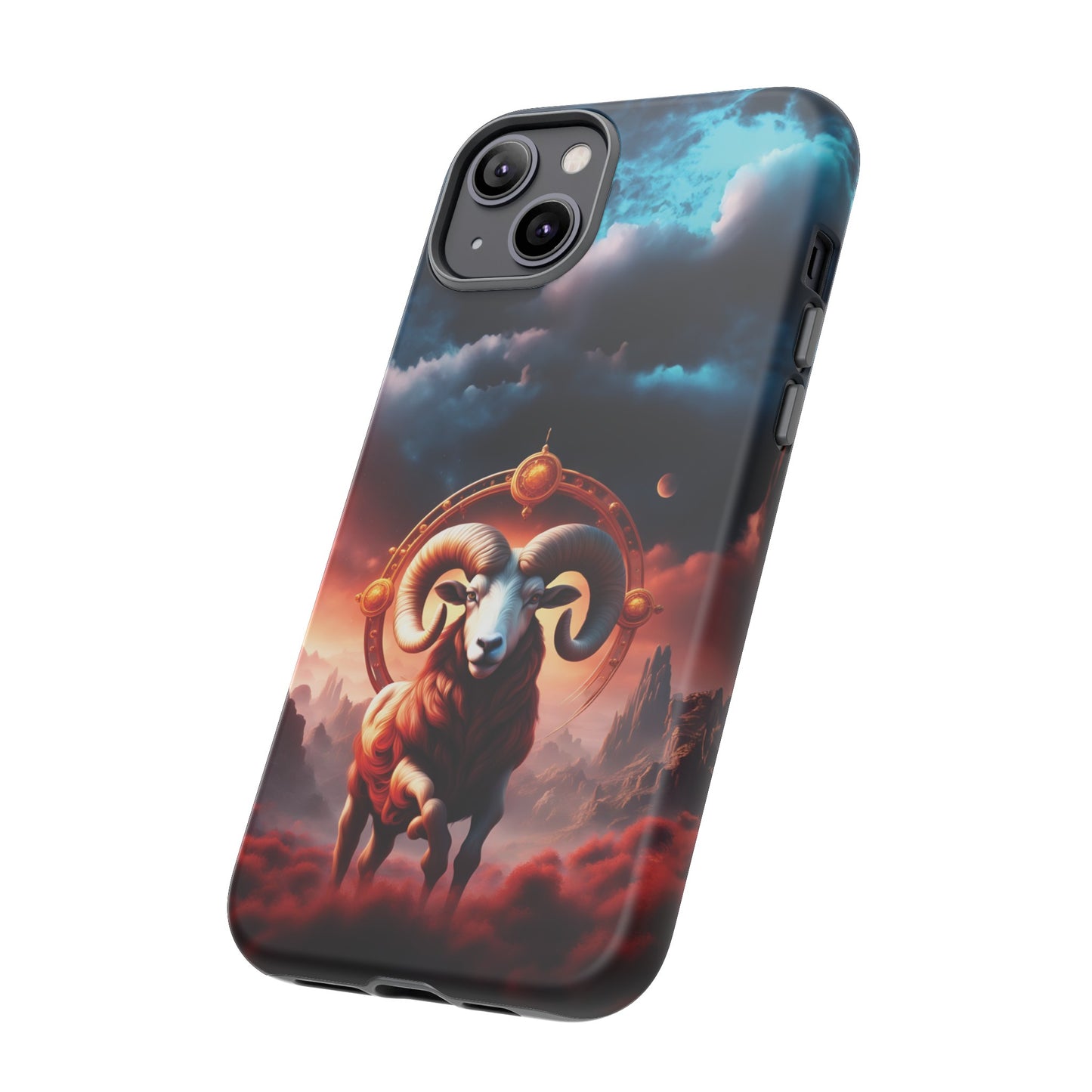 Aries Horoscope Astrology Tough Case for iPhone Samsung Galaxy and Google Pixel Phones, Phone Case, JSCHAFFA.com