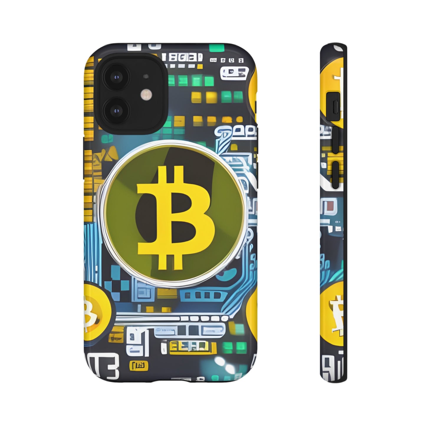 Bitcoin phone case iPhone Samsung Google, Phone Case, JSCHAFFA.com