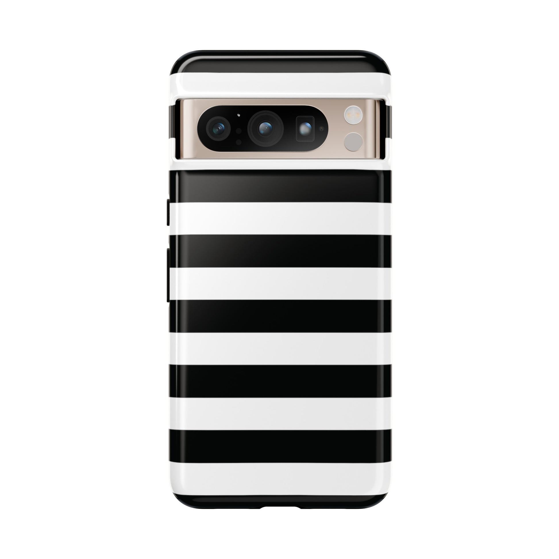 Black and White Stripe Tough Phone Case, Phone Case, JSCHAFFA.com