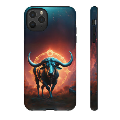 Taurus Bull Astrology Horoscope Tough Phone Case, Phone Case, JSCHAFFA.com