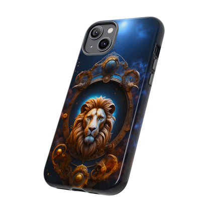 Leo Horoscope Tough Phone Case for iPhone Samsung Google Phones, Phone Case, JSCHAFFA.com